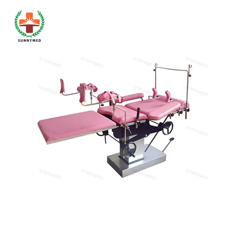 SY-I011 low price electric gynecological equipment Hospital Manual Delivery Operation Bed for Gynecological