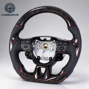 Volant de camion en cuir personnalisé en fibre de carbone forgée pour Toyota 2023 2024 2025 2026 Camry Highlander - Product Image 5