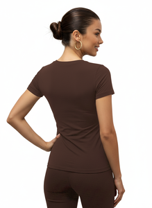 Camiseta Corta CNSHELL, Nuevos Colores, Nylon PA66, Ajuste Ceñido, Sensación de <span class=keywords><strong>Segunda</strong></span> <span class=keywords><strong>Piel</strong></span>, Suave como una Nube, Transpirable, Ligera, Elástica en Cuatro Direcciones - Product Image 4