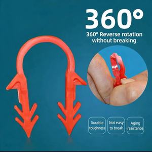 Clips de fixation en plastique écologiques de 16 mm pour l'installation de <span class=keywords><strong>chauffage</strong></span> au sol XPS dans les hôtels - Product Image 3