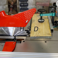 Machine à bois multifonctionnelle avec table de rabotage, scie à table, perçage, mortaisage et rainurage