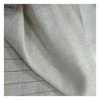 Anyaman 10S 12S 15S Linen 30 Rayon 70 kain Linen Viscose untuk kain kemeja wanita
