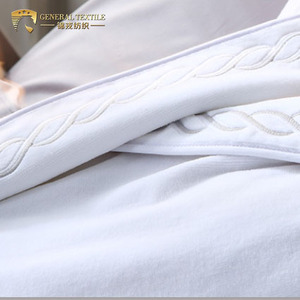 Buena calidad <span class=keywords><strong>Blanco</strong></span> Unisex de terciopelo Terry forrado Hotel <span class=keywords><strong>Albornoz</strong></span> - Product Image 5