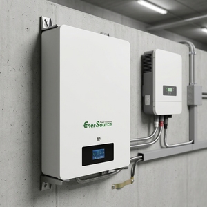 Off Grid <b>48V</b> 51.2V Solar <b>Battery</b> Power Wall Mounted 5kWh <b>Battery</b> for Home Energy Storage System - Product Image 1