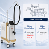 Épilation au laser Alexandrite 755nm, machine professionnelle pour salon et clinique, équipement professionnel CE MDR 510K