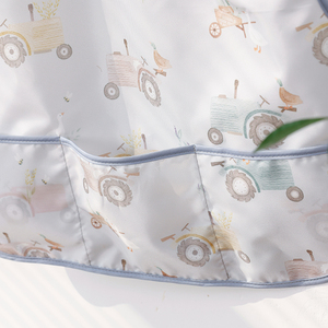 Delantal de <span class=keywords><strong>Dibujo</strong></span> Infantil Ajustable, Impermeable y Ecológico con Estampado de Dibujos Animados Happyflute, <span class=keywords><strong>Babero</strong></span> Personalizado para Bebé - Product Image 3