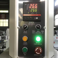 Équipement de soudage sans soudure pour cadres de fenêtres en PVC, contrôlé par PLC Mitsubishi, avec découpe automatique des scories