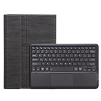 Étui Clavier Pliable en Cuir PU de 12 Pouces pour Tablette Microsoft Surface Pro 3 4 5 6 7 8 9 avec Clavier Sans Fil