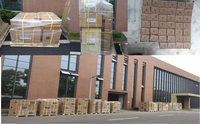 CAYKEN Perceuse à noyau diamanté puissante 5700W pour le béton et les bâtiments, avec 4 vitesses