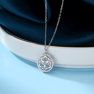 Talismán mágico de diseño para mujer, joyería de plata 925, collar delicado de moda, estrella de David de seis puntas, regalo para mujer - Product Image 3