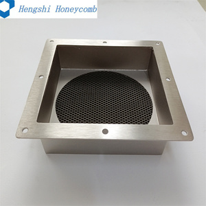 Placa de Protección EMC/RF/EMI Personalizada de Panal Hengshi con Acero Inoxidable/Aluminio y Recubrimiento de Níquel Inerte - Product Image 2
