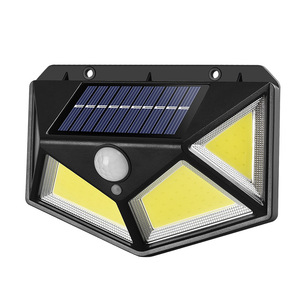 Wholesale Integrated Solar Wall <b>Light</b> Four Sides Glow Super Bright Cob Waterproof IP65 <b>Motion</b> Sensing Glow Garden Stairs - Product Image 2