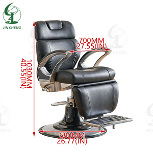Poltrona da Barbiere Elettrica di Lusso Jincheng con Rotazione a 360 Gradi, Pieghevole e Portatile, in Pelle, per Salone e Parrucchiere - Product Image 5