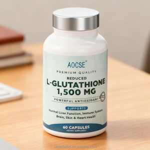 Kapsul <span class=keywords><strong>Vitamin</strong></span> L-Glutathione Pemutih Kulit Ampuh dengan Label Khusus, Suplemen Kesehatan untuk Dewasa - Product Image 2