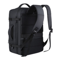 Mochila para Portátil Duradera, de Lujo, Gran Capacidad, Transpirable, Multifuncional, Impermeable, con Diseño Geométrico, Cierre de Cremallera y Puerto USB