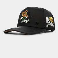 Fabricante OEM ODM, Gorras Deportivas de 5 Paneles G5 de Alta Calidad con Corona Curva, Bordado Personalizado, Logotipo con Pedrería y Estampado para Hombre