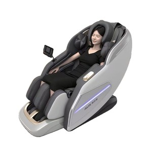 Fauteuil de massage AUX entièrement automatique sans rail, 30 airbags, massage des épaules par pétrissage, fauteuil intelligent électrique pour usage domestique - Product Image 5