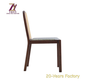 Chaise de salle à manger avec cadre en aluminium design de style vintage pour la maison moderne - Product Image 3