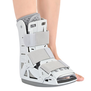 Attelle de rééducation du tendon d'Achille, version grise, avec double airbag, pour soutien postopératoire de la cheville - Product Image 1