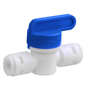 Robinet à bille 2/3 points pour purificateurs d'eau et réservoirs de stockage Distributeurs d'eau domestiques Raccords Robinet de vidange haute pression - Product Image 1