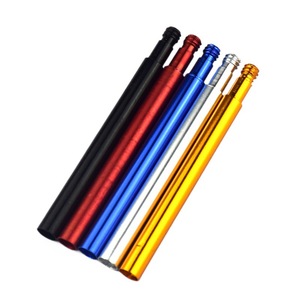 Hengtu Rallonge Presta en Aluminium Coloré |   Tige d'extension de valve française en alliage pour vélo, sans chambre à air, 40/50/60/70 mm, 6g - Product Image 5
