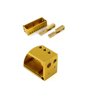 Gehard messing 5-assige <span class=keywords><strong>CNC</strong></span>-componenten, gebleekt voor Europese en Amerikaanse industriële fabrikanten - Product Image 1