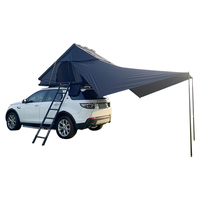 Nouveau design d'auvent multi-angle Pop up en aluminium triangulaire tente de toit rigide