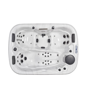 JOYSPA Autoportante Acrylique <span class=keywords><strong>Pas</strong></span> <span class=keywords><strong>Cher</strong></span> Balboa 5 Personnes Bain À Remous Spa Extérieur Fabriqué En Chine - Product Image 2