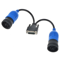 Youpin PN 405048 — adaptateur allemand 6pin et 9 broches, pour Nexiq USB Link 125032, Interface de diagnostic de camion Diesel