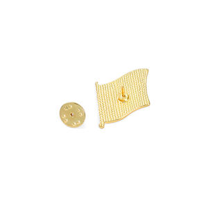 定制金属搪瓷别针Logo爱就是爱搪瓷别针彩虹胜利胸针 - Product Image 6