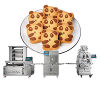 Biscuit industriel entièrement automatique de double couleur de biscuit de panda d'acier inoxydable faisant la machine encroûtante
