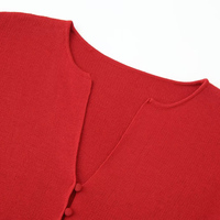 Robe Midi Chic et Tendance pour Femme PB&ZA Été 2026 – Nouvelle Collection, Manches Courtes, Tricotée, Épissée, Longue, Style Rétro Décontracté et Élégant