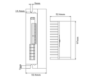 Contrôleur de vitesse électrique pour moteur à courant continu, contrôleur de moteur à courant alternatif, contrôleur de moteur à courant continu 36v, 24v, 36v, 48v, 60v, 12 volts, aimant BLDC sans balais, visseuse à percussion