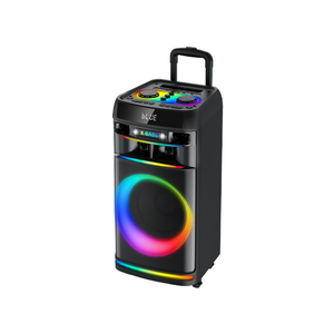 Di Động Không Dây Bluetooth Loa Xe Đẩy Âm Thanh Hộp Với RGB Đèn Công Suất Cao 100W Loa Cho Ngoài Trời Vuông Nhảy Múa Ktv - Product Image 6