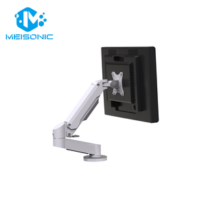 Bras de moniteur médical personnalisable Meisonic T8-GA02-Z Support de ressort à gaz réglable en hauteur de rotation à 360 ° pour la configuration de la table - Product Image 1