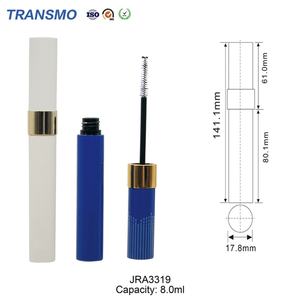 Tube de mascara vide en plastique mignon avec brosse 10 ml Mascara bleu mat Emballage Mascara imperméable Volume supplémentaire - Product Image 2