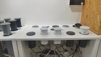 Toma de corriente eléctrica universal oculta con ojal de escritorio con Usb para muebles, fábrica al por mayor
