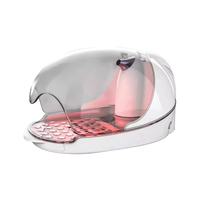 Cabine professionnelle de régénération cutanée par vapeur anionique pour manucure, appareil de blanchiment de la peau pour salon de beauté