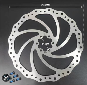 Plaquettes de frein pour VTT 203mm Disque de frein à disque Cassette <span class=keywords><strong>Distance</strong></span> des trous 44mm - Product Image 4