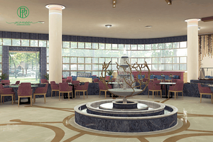 Quầy Tự Chọn Bằng Đá Cẩm Thạch Thiết Kế Nhà Hàng Sang Trọng Bán Sỉ Quầy Phục Vụ Khách Sạn Để Bán - Product Image 2