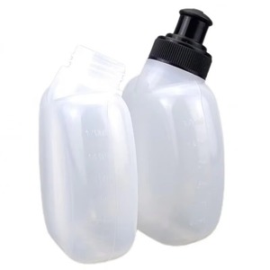 Muestra Gratuita, Botella de Agua Deportiva de Vidrio Transparente, Ecológica, Libre de BPA, con Logotipo Personalizado del Fabricante, Colorida, con Silicona - Product Image 1