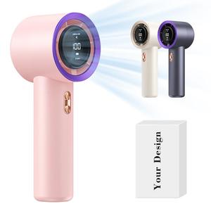 Ventilateur rechargeable 3 couleurs 0728 Factory, 199 vitesses réglables, portable, interface Type-C, mini, pour extérieur - Product Image 3