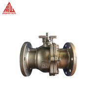 Vanne à boisseau sphérique GS Q741F en acier au carbone 8 pouces DN200 PN16 à bride pour applications hydrauliques