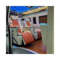 Meilleure qualité Sièges auto VIP Alphard Hiace Lit arrière à rotation manuelle pour bus de luxe