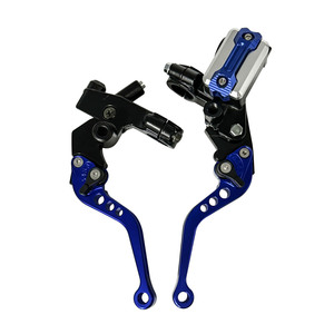 <span class=keywords><strong>Levier</strong></span> de frein <span class=keywords><strong>hydraulique</strong></span> supérieur pour moto / Yamaha / Maître-cylindre de frein de moto en métal noir de haute qualité - Product Image 2