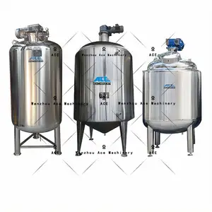 Ace Enamel Body 1000L-5000L Reaction Kettle Tank For Liquid Amino Acid Fertilizer