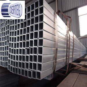 Section creuse carrée galvanisée d'immersion chaude de mur épais résistant pour des poutres de portique de grue - Product Image 4