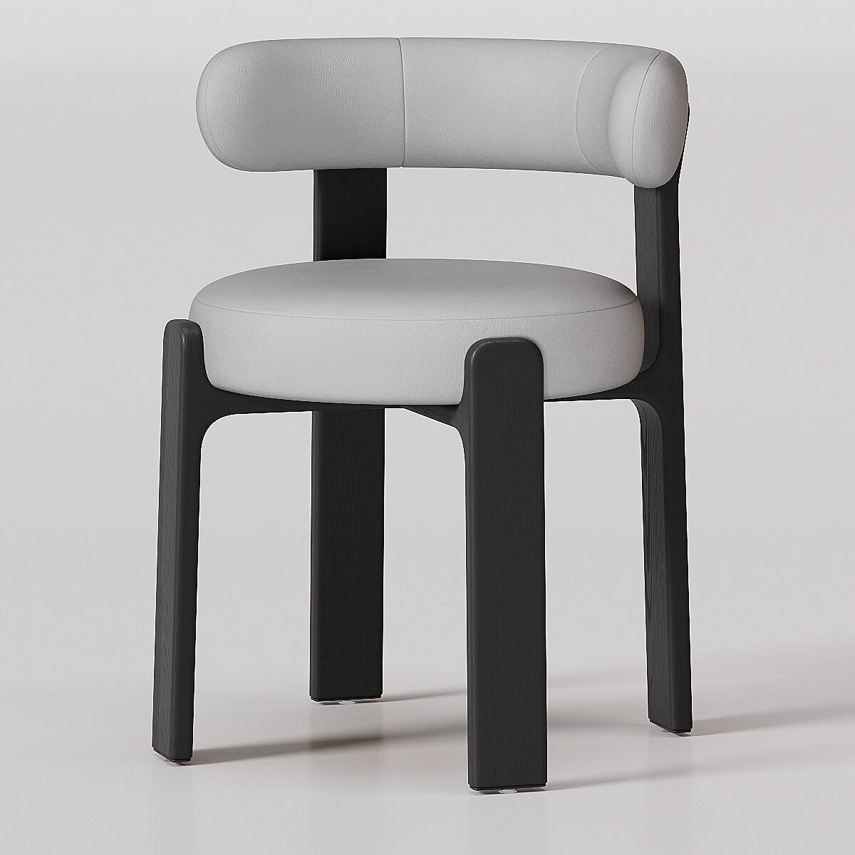 Black wooden frame-wear-resistant light gray super-moving skin