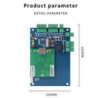 Sistema de Control de Acceso para una Sola Puerta con Entrada TCP/IP Wiegand 26, Lector de Tarjetas, Soporte OEM y SDK, Capacidad para 40,000