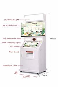 Cabina <span class=keywords><strong>de</strong></span> Fotos <span class=keywords><strong>de</strong></span> Autoservicio Compatible con SLR, con Pantalla Dual, Impresión Instantánea <span class=keywords><strong>de</strong></span> Alta Resolución para Centros Comerciales y Marcas Minoristas - Product Image 2